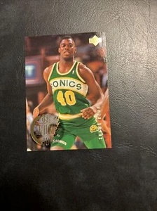Cqq #153 Shawn Kemp, Seattle Supersonics, 1995/96 Upper Deck All Rookie Team - Picture 1 of 2