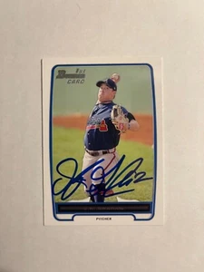 Atlanta Braves JR GRAHAM Signed Card - Picture 1 of 1
