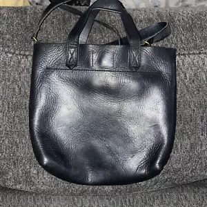 Madewell Leather Mini Transport Tote Crossbody - Picture 1 of 4