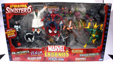 2004 TOY BIZ MARVEL LEGENDS 6  SPIDER-MAN VS. SINISTER 6 SET OF 7 FIGURES MINT