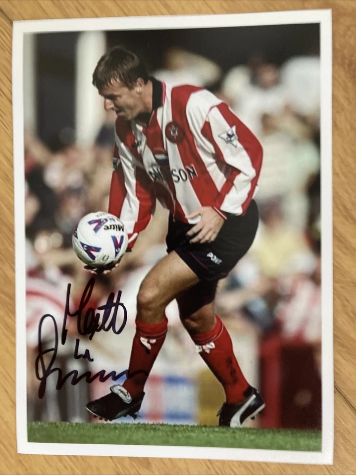 Matt Le Tissier Southampton Genuine  Hand Signed 7x5 bordered photo Autograph - Image 1 of 1
