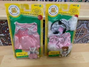 Build-A-Bear DRESS ME - 7" Mini Small Plush Clothes Set of 2 - All New! - Picture 1 of 4
