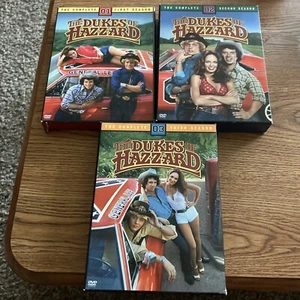 The Dukes Of Hazzard DVD Set Lot Seasons 1-3 (1 2 3) - Picture 1 of 8