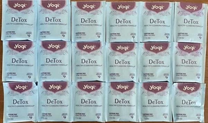 Yogi Detox Tea Healthy Cleansing Formula Herbal 18 Individually Wrapped Tea Bags - Picture 1 of 6