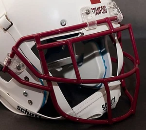 Schutt Super Pro EGOP Football Helmet Facemask / Faceguard (CARDINAL) - Picture 1 of 2