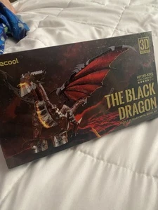 piececool 3d metal puzzle(the Black Dragon) - Imagen 1 de 5