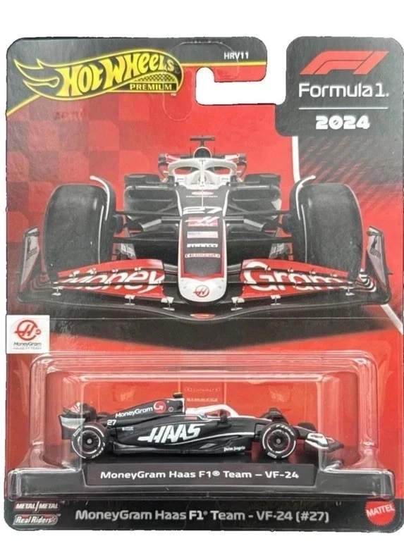 Hot Wheels F1 MoneyGram Haas Team VF-24 (#27) - Нико Хюлькенбург - Изображение 1 из 4