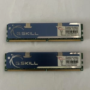 G.SKILL DDR2 DDRII 4G (2x2GB) Desktop RAM/Memory F2-6400CL5S-4GBPQ Kit Of 2 - Picture 1 of 3