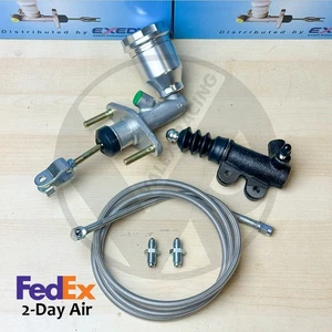 Exedy EM1 Clutch Master Cylinder Kit w Billet Reservoir For 90-97 Honda Accord - Picture 1 of 9