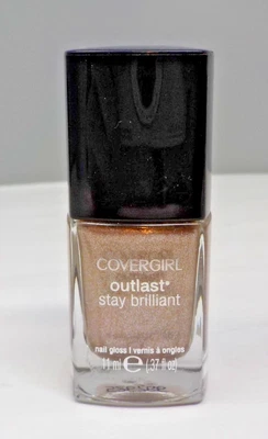 Esmalte de uñas Covergirl Outlast Stay Brilliant 231 visón 0,37 oz nuevo Foto 1 de 2