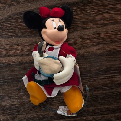 Minnie Mouse Large 11" Disney Santa's Best EZ Light Animated Christmas Decor - Image 1 of 2
