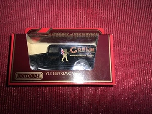 Model Of Yesteryear Y12 1937 G.M.C Van - Collectable Series, - GOBLIN cleaner - Picture 1 of 4