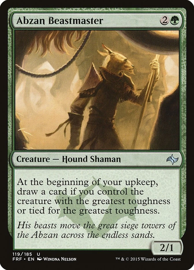Abzan Beastmaster 119 LP Normal Fate Reforged MTG EN - Image 1 of 1