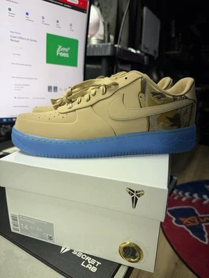 NUEVO Para hombres Talla 14 Nike Air Force 1 Low Protro Kobe Bryant Lino IH1018 200 Foto 1 de 4