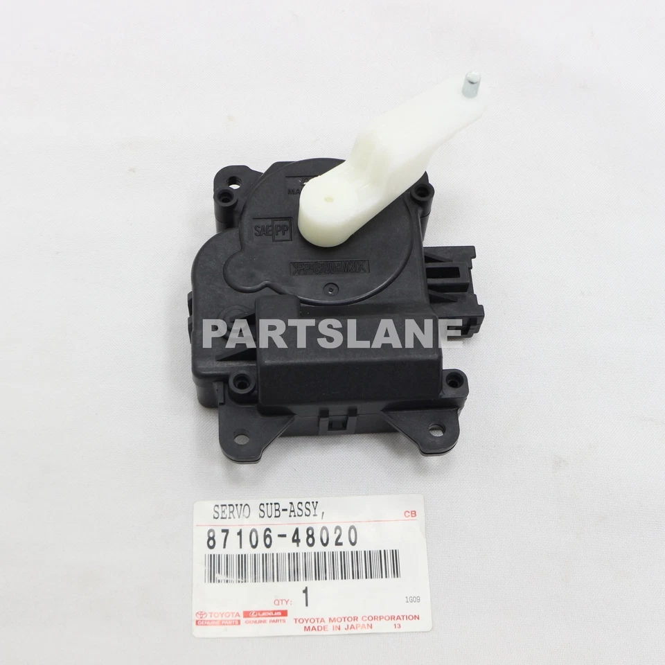 87106-48020 Toyota Original SERVO SUBCONJUNTO, AMORTIGUADOR (PARA AIRMIX) Foto 1 de 2