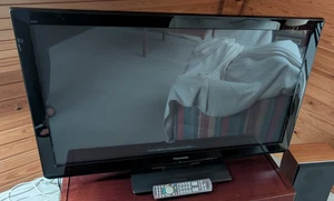 3D !!! 42 Zoll Plasma TV Panasonic TX-P42UT30E, Full-HD, FB, inkl. 2 Brillen - Bild 1 von 8