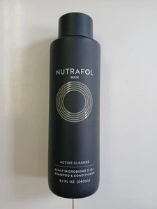 Nutrafol Men Active Cleanse Kopfhaut Mikrobiom 2-in-1 Shampoo & Conditioner 8,1 Oz. - Bild 1 von 5