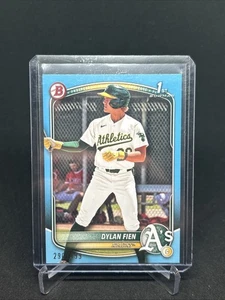 2025 Bowman Dylan Fien Sky Blue /499 BP-47 - Picture 1 of 2