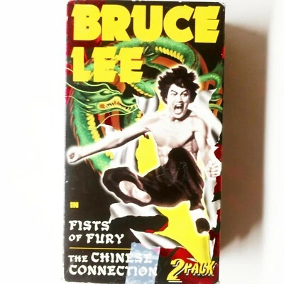 Bruce Lee Double Feature: Fists of Fury/The Chinese Connection (VHS, 1999)  - Image 1 of 3