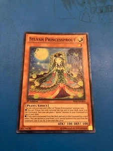 Yugioh Super Rare Sylvan Princessprout PRIO-DE083 Gemischte Auflage - Bild 1 von 2