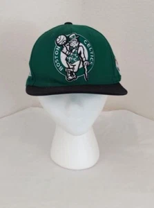 Mitchell & Ness Boston Celtics Hardwood Classics Green Basketball Snapback Hat - Picture 1 of 9