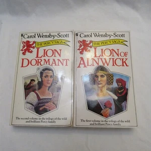Carol Wensby-Scott Lot of 2 Books The Percy Saga Book 1 and 2 Paperback Lot - Picture 1 of 3