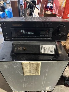 Sony Surround Sound Receiver STR-D715 mit Phono Eingang getestet funktioniert ohne Fernbedienung - Bild 1 von 8