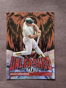 2022 Panini Donruss - Rickey Henderson UL-17 Unleashed Rapture