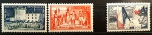 (1954) TIMBRES FRANCAIS - N°995/997- TIMBRES NEUFS CH* COTE/ 5 EUROS - Foto 1 di 2