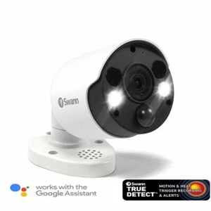 Swann NHD-865MSFB 5MP Thermal-Sensing Spotlight Bullet Camera 2Way Audio - Picture 1 of 3
