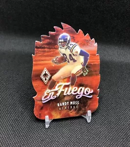 2021 Phoenix Randy Moss “EN FUEGO” PRIZM Die-Cut SSP CASE HIT No. EF-23 🔥🔥 - Picture 1 of 22