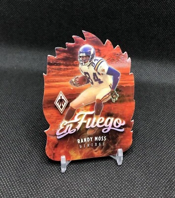 2021 Phoenix Randy Moss “EN FUEGO” PRIZM Die-Cut SSP CASE HIT No. EF-23 🔥🔥 - Image 1 of 4