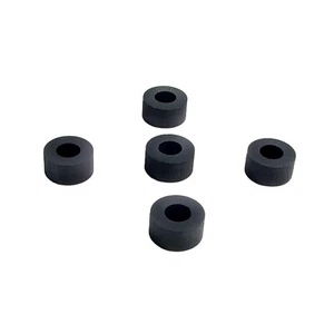 Flat Rubber Washers 3/8" I.D, 3/4" O.D, 3/8" thick, 5-Piece; UW 55 - Imagen 1 de 1