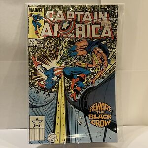 1984 Marvel Comics #292 Captain America Beware the Black Crow VF+/-