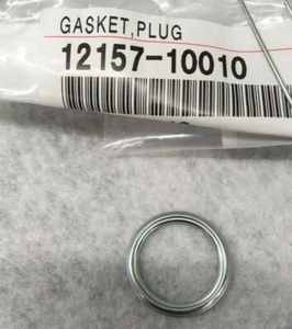 FACTORY LEXUS GX460 TOYOTA CAMRY SCION DRAIN PLUG GASKET QTY 1 12157-10010 OEM - Picture 1 of 6