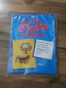 Vintage CTI Tri Loony Balloons Lion Helium Gift Party Decoration Refillable - Picture 1 of 2