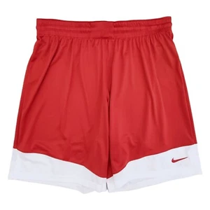 Nike Dri-Fit Damen XL Basketball Shorts rot & weiß Trainingsshort NEU Neu mit Etikett - Bild 1 von 12