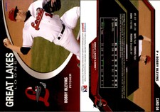 Bobby Blevins 2008 Choice Great Lakes Loons #04 Card *AutographDen*