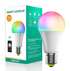 10w E27 Wifi Rgb Smart Led Light Bulb 2700-6500k Lamp For Alexa Google Home App