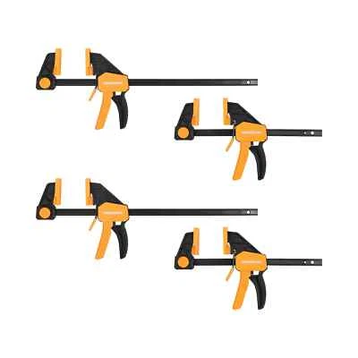 WORX 4PC Quick Release Bar Clamp Set - Image 1 of 4