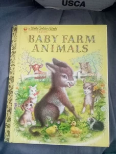 A Little Golden Book Classic First Edition Baby Farm Animals 2003 - Bild 1 von 13