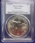 1983-P+PCGS+MS+69+Olympic+%241+Modern+Commemorative+Silver