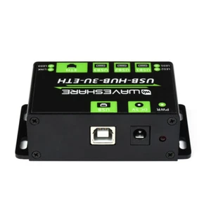 3 Way USB HUB With 100M Ethernet Port Connector Industrial Grade Extension Board - Picture 1 of 9