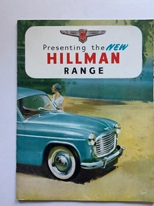 Präsentiert neue Hillman Range inklusive Cabrio Vollprospekt - Bild 1 von 2