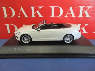 Die cast 1/43 Modellino Auto Audi A5 Cabriolet Bianca 2017 by Spark - Immagine 1 di 4