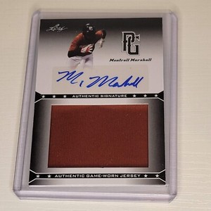 Montrell Marshall 2013 Perfect Game Baseball #JA-MM1 Autograph Patch card