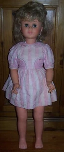 VINTAGE CHILD SIZE CANADIAN REGAL DOLL - 1960's ERA - 31" - Picture 1 of 5