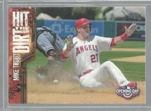 2015 Topps Opening Day Hit the Dirt #HTD04 Mike Trout (ref39777 to ref39782) - Picture 1 of 1