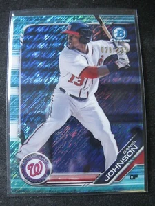 DANIEL JOHNSON 2019 Bowman Chrome Prospects Aqua Shimmer Refractors #BCP-22 MINT - Picture 1 of 2