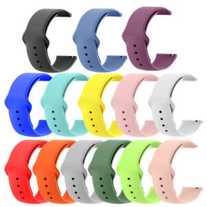 Quick Release Silicone Watch Band 18mm for Huawei Honor S1